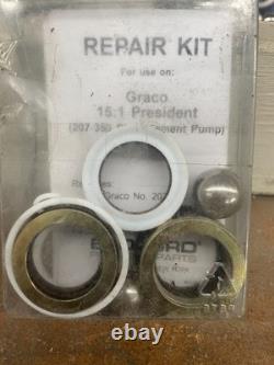 Kit de réparation Bedford 20-1351 pour pompe President 151 remplace 207386