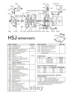 Kit de réparation de Goulds HSJ20NKIT pour la pompe à jet multi-étages Goulds HSJ20N