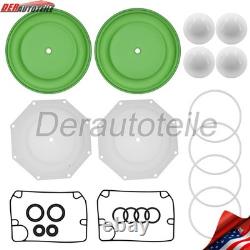 Kit de réparation de pompe 637309-TT pour pompe à membrane Ingersoll Rand ARO E20A-FSS-STT-B00