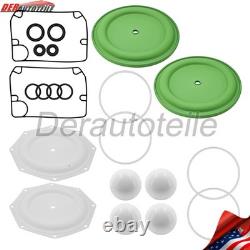 Kit de réparation de pompe 637309-TT pour pompe à membrane Ingersoll Rand ARO E20A-FSS-STT-B00