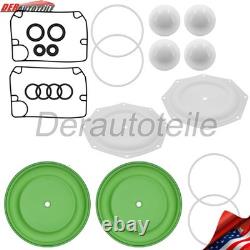 Kit de réparation de pompe 637309-TT pour pompe à membrane Ingersoll Rand ARO E20A-FSS-STT-B00