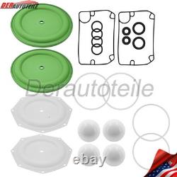 Kit de réparation de pompe 637309-TT pour pompe à membrane Ingersoll Rand ARO E20A-FSS-STT-B00