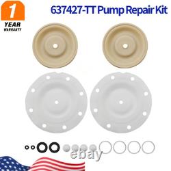 Kit de réparation de pompe 637427-TT pour pièce de rechange de pompe à membrane Ingersoll Rand ARO
