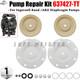 Kit De Réparation De Pompe 637427-tt Pour Pompe à Diaphragme Ingersoll Rand Aro, Garantie De 1 An