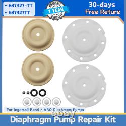 Kit de réparation de pompe 637427-TT pour pompe à diaphragme Ingersoll Rand ARO, pièce de rechange