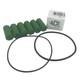 Kit De Réparation De Pompe Ace Pour Pompes à 6 Rouleaux Rp-600c Contenant Des Joints, Des Rouleaux Et Des Joints Toriques.