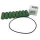 Kit De Réparation De Pompe Ace Pour Pompes à 8 Rouleaux Rp-800c Contenant Des Joints, Des Rouleaux Et Des Joints Toriques