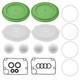 Kit De Réparation De Pompe E20a-fss-stt-b00 637309-tt Pour Pompe à Diaphragme Ingersoll Rand Aro