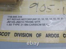 Kit de réparation de pompe Scot 118.000.344 pour cadre JM145-JM215 50/52-56 & 81 Pompe NEUF