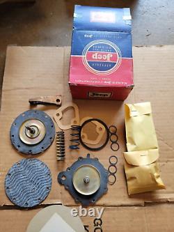 Kit de réparation de pompe à carburant NOS pour Jeep Willys M38, M38A1 et M170 Numéro de pièce# WO-811396 G758