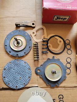 Kit de réparation de pompe à carburant NOS pour Jeep Willys M38, M38A1 et M170 Numéro de pièce# WO-811396 G758