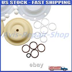 Kit de réparation de pompe à diaphragme 1x 66605H-244 pour pompe Ingersoll Rand ARO 637140-44