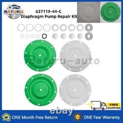 Kit de réparation de pompe à diaphragme 637119-44-C pour pompe à diaphragme Ingersoll Rand / ARO