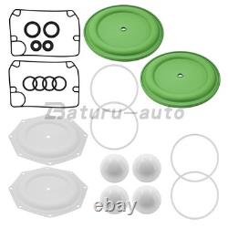 Kit de réparation de pompe à diaphragme 637309-TT compatible avec la pompe à diaphragme Ingersoll Rand ARO PD20
