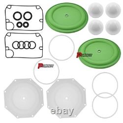 Kit de réparation de pompe à diaphragme 637309-TT pour pompe à diaphragme Ingersoll Rand ARO PD20