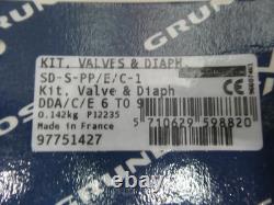 Kit de réparation de pompe à diaphragme Grundfos 97751427 SD-S-PP/E/C-1