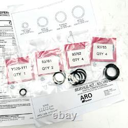 Kit de réparation de pompe à diaphragme comprend des billes, des diaphragmes et des joints pour Aro 637140-EB