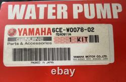 Kit de réparation de pompe à eau 6CE-W0078-02 OEM Yamaha F225 F250 F300 hors-bord