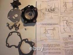 Kit de réparation de pompe à eau Johnson Evinrude 35 HP 389980 1976 et 77 uniquement Nouveau OEM USA