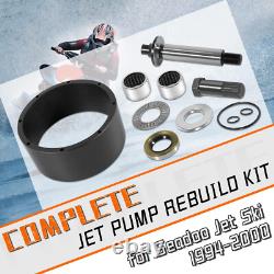 Kit de réparation de pompe à jet, outil de retrait et d'installation de l'impulseur pour SeaDoo RFI GS GSI 1994-2002