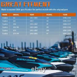 Kit de réparation de pompe à jet, outil de retrait et d'installation de l'impulseur pour SeaDoo RFI GS GSI 1994-2002