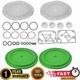 Kit De R&eacute;paration De Pompe &agrave; Membrane 1 Pi&egrave;ce Pour Ingersoll Rand Aro 637373tt 637373-tt