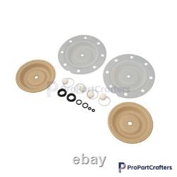Kit de réparation de pompe, pièce de rechange pour pompe à membrane Ingersoll Rand ARO 637427-TT