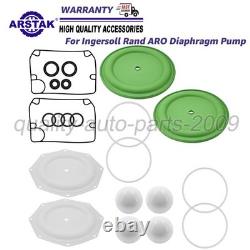 Kit de réparation de pompe pour pompe à diaphragme Ingersoll Rand ARO E20A-FSS-STT-B00 637309-TT