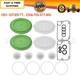 Kit De Réparation De Pompe Pour Pompe à Diaphragme Ingersoll Rand Aro E20a-fss-stt-b00 637309-tt