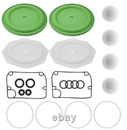 Kit de réparation de pompe pour pompe à membrane Ingersoll Rand ARO 637309-TT E20A-FSS-STT-B00