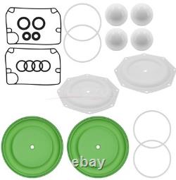 Kit de réparation de pompe pour pompe à membrane Ingersoll Rand ARO 637309-TT E20A-FSS-STT-B00