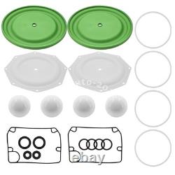 Kit de réparation de pompe pour pompe à membrane Ingersoll Rand ARO E20A-FSS-STT-B00 637309-TT