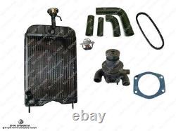 Kit de réparation de radiateur et de pompe à eau pour le tracteur Massey MF250