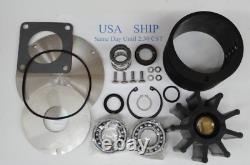 Kit de réparation majeur pour pompe Jabsco 18790-0001 Caterpillar 9Y5427 avec arbre 3N4858