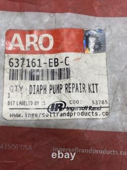 Kit de réparation pour pompe à membrane Ingersoll Rand ARO 637161-EB-C, Santoprène, neuf