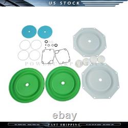 NEUF Kit de réparation pour pompe à membrane compatible avec 637303TT 637303-TT – 1 kit – États-Unis