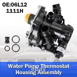 Nouveau kit de réparation de la pompe à eau thermostatique améliorée OEM VW Audi 1.8T 2.0T TSI 06L12111