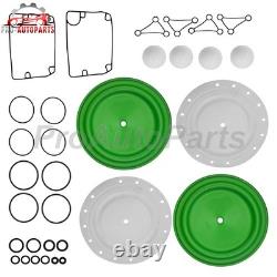 Nouveau kit de réparation de pompe 637373-TT compatible avec la pompe à diaphragme Ingersoll Rand ARO 637373TT
