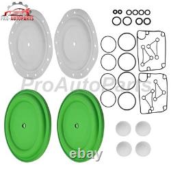 Nouveau kit de réparation de pompe 637373-TT compatible avec la pompe à diaphragme Ingersoll Rand ARO 637373TT