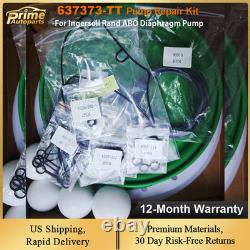 Nouveau kit de réparation de pompe 637373-TT pour pompe à diaphragme Ingersoll Rand ARO 637373TT