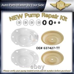 Nouveau kit de réparation de pompe 637427-TT compatible avec la pompe à diaphragme Ingersoll Rand ARO de haute qualité