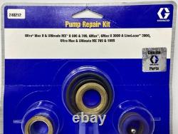 Nouveau kit de réparation de pompe OEM Graco 248212 Ultra Max GMax AUTHENTIQUE GRACO LIVRAISON GRATUITE