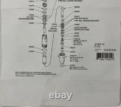 Nouveau kit de réparation de pompe OEM Graco 248212 Ultra Max GMax AUTHENTIQUE GRACO LIVRAISON GRATUITE