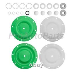Nouveau kit de réparation de pompe à diaphragm de remplacement pour Ingersoll Rand / ARO 637119-44-C