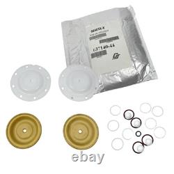 Nouveau kit de réparation de pompe à diaphragme compatible avec 637140-44 Ingersoll Rand ARO Pompe 66605H-244