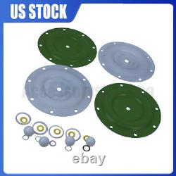Nouveau kit de réparation de pompe à diaphragme compatible avec la pompe à diaphragme ARO 637119-44-C
