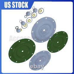 Nouveau kit de réparation de pompe à diaphragme compatible avec la pompe à diaphragme ARO 637119-44-C