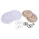 Nouveau Kit De R&eacute;paration De Pompe &agrave; Diaphragme Pour Pompe Ingersoll Rand Aro 66605h-244 637140-44