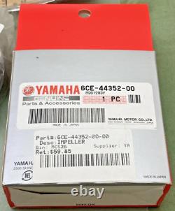 Nouveau kit de réparation de pompe à eau Yamaha 6CB-W0078-00, kit partiel