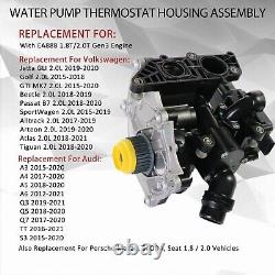 Nouveau kit de réparation de pompe à eau de thermostat amélioré OEM VW Audi 1.8T 2.0T TSI US